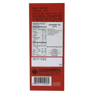 GOHYANG KOREAN Traditional Ssang Hwa Tea_13g x 15 Tea Bags_Product of Korea